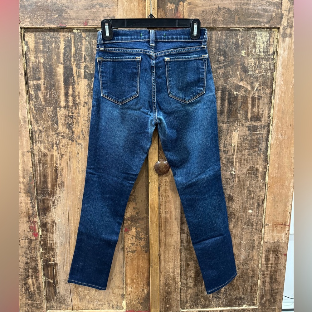 J BRAND WOMENS JEANS STRAIGHT LEG LIKE NEW 25 DARK DENIM - Picture 3 of 9